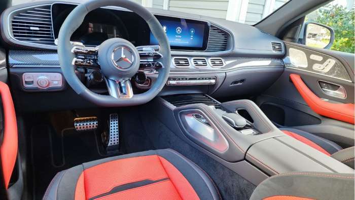 2024 AMG GLE 53 Coupe front interior