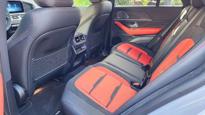 2024 AMG GLE 53 Coupe back seat