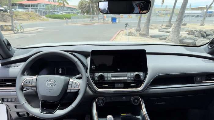 2024 Toyota Grand Highlander Limited interior dashboard Toyota Audio Multimedia