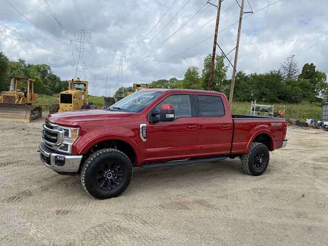 2020 Ford F-250 in Rapid Red