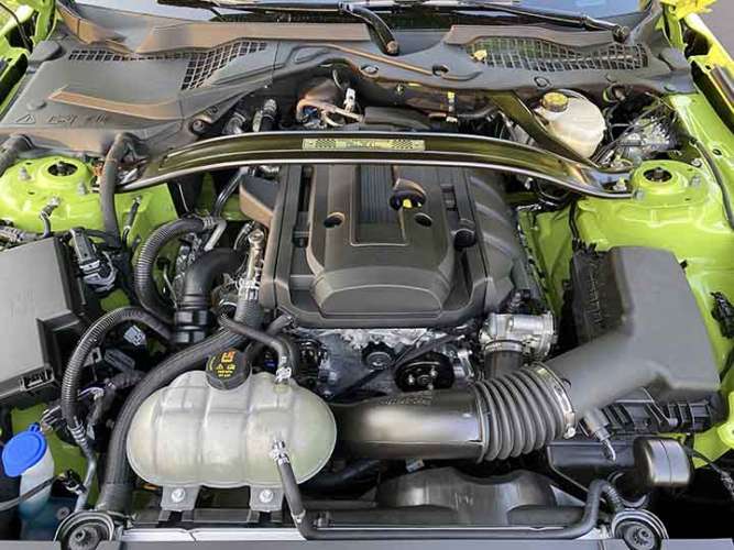 2020 Ford Mustang High Performance engine