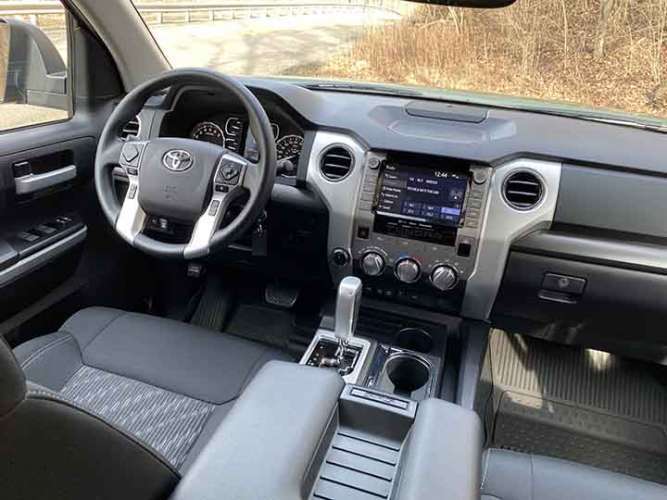 2021 Toyota Tundra infotainment screen