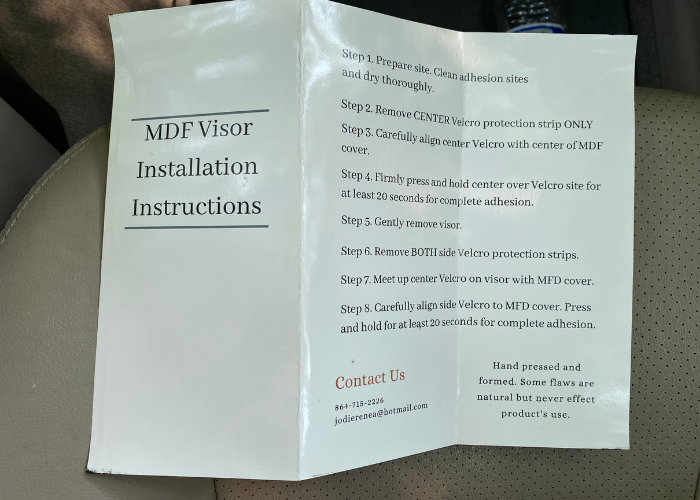  Toyota Prius Sun Visor Contact information 