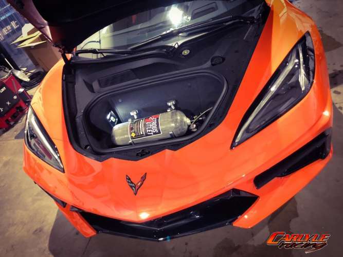Carlyle Racing C8 Corvette with Nitrous