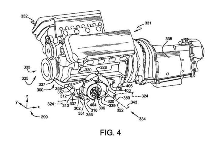 Ford Patent on 2022 Ford Mustang
