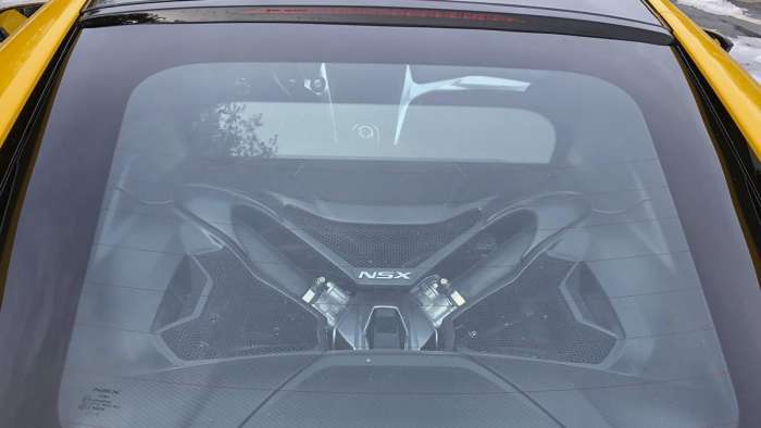 2020 Acura NSX rear window