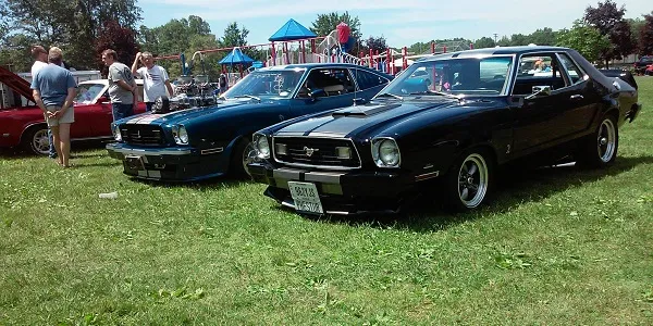 1977 Ford Mustang II sounds like a Lawnmower
