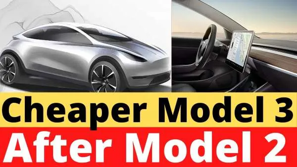 Tesla Model 2's effect on the Model 3 price