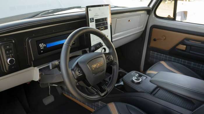 F100 Eluminator Concept Interior