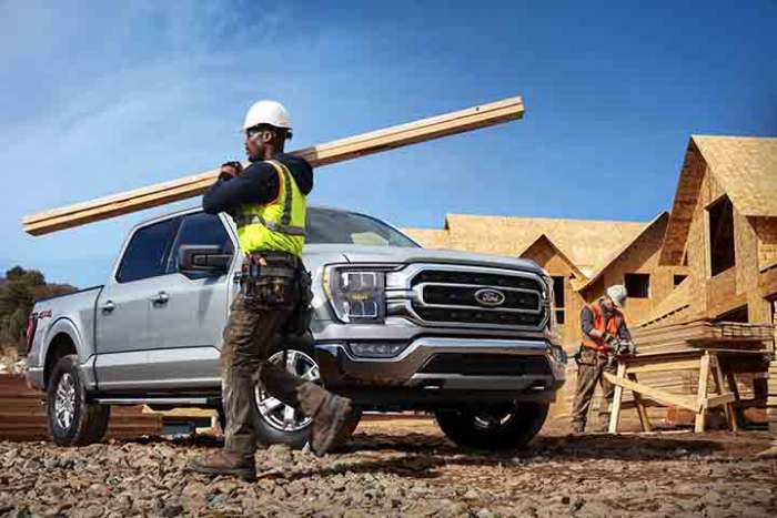 2021 Ford -150 job site