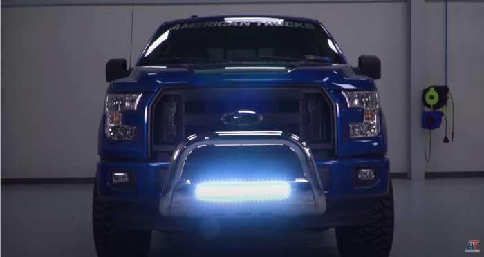 Light bar grille, Ford F-150