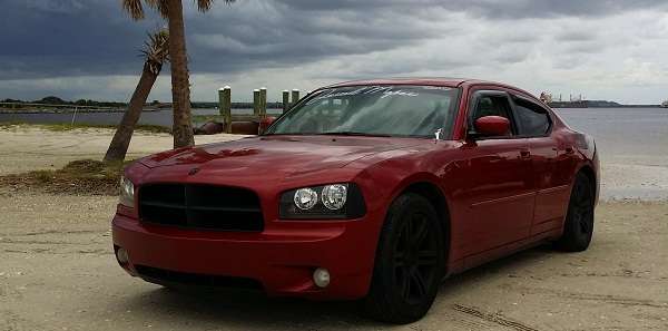 Red Dodge Charger