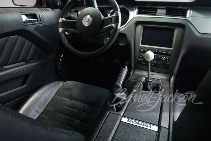 2010 FORD MUSTANG ROUSH BARRETT-JACKSON EDITION interior