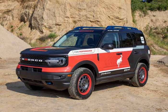 2021 Ford Bronco Rebelle Rally