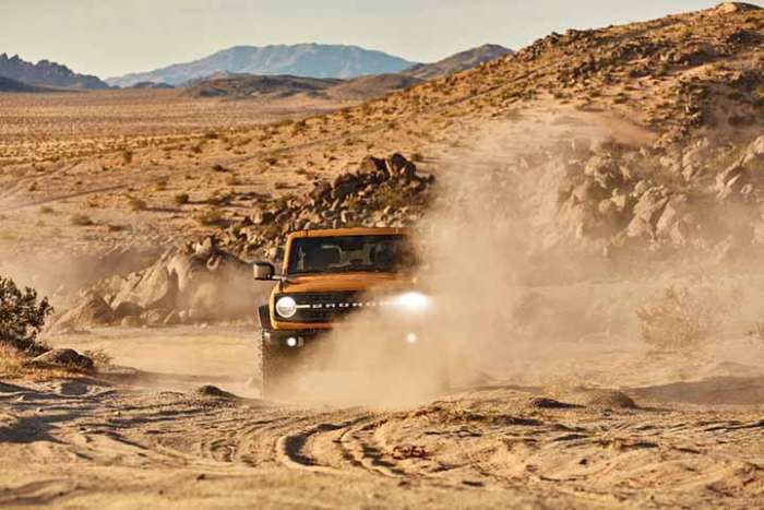 2021 Ford Bronco two-door off-road