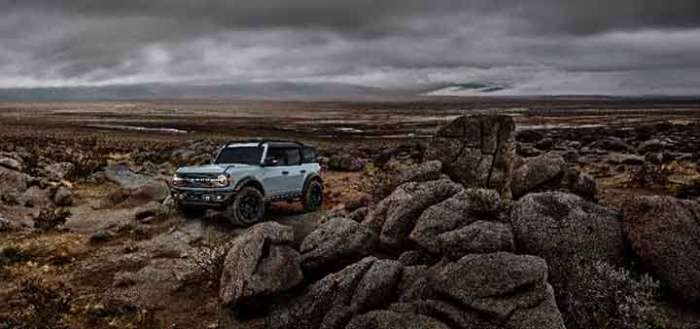 Four-door Ford Bronco