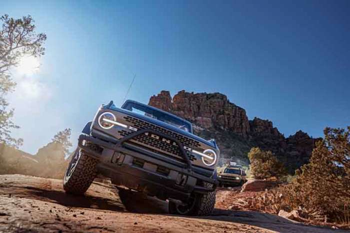 Ford Bronco's High-Performance Off-Road Stability Suspension (HOSS) systems 