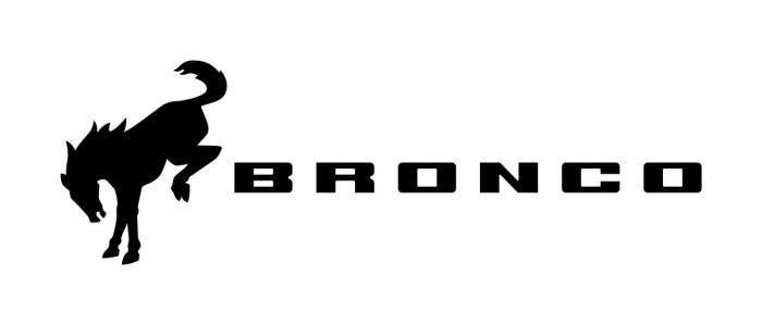 Ford Bronco logo historic