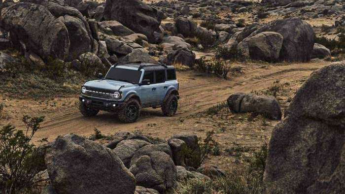 2021 Ford Bronco off road