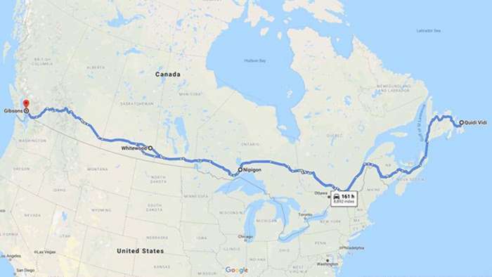 Chevy Bolt EV Drives Across Canada