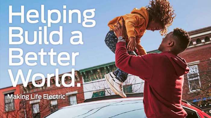 Ford's build a better world campaign