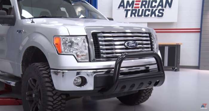 American Trucks bull bar grille Ford F-150