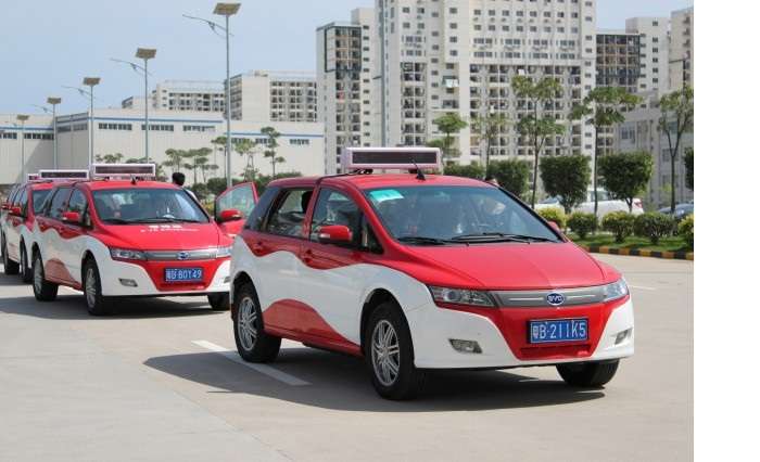 electric cars in China