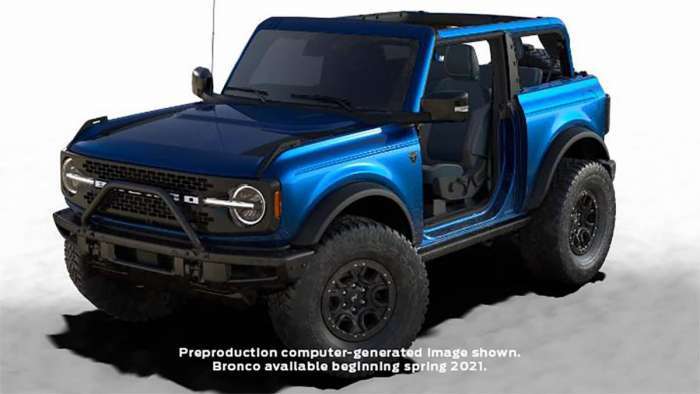 First Edition Two-Door 2021 Ford Bronco