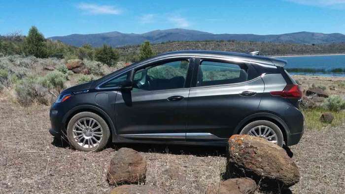 Chevy Bolt EV Camping Eagle Lake