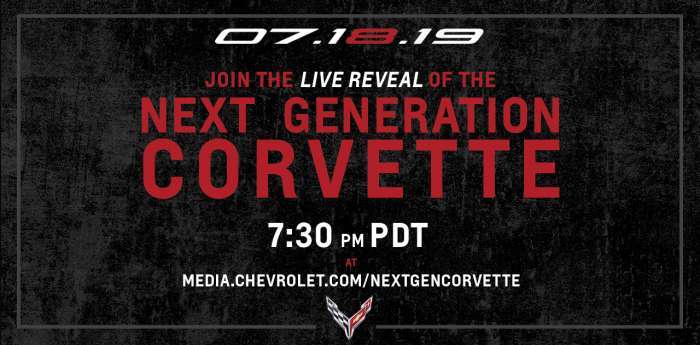 C8 Corvette Reveal Date