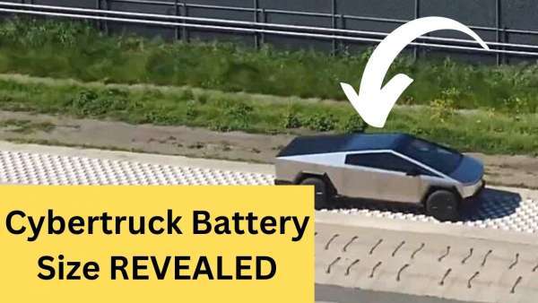 Tesla Reveals Cybertruck's Battery Size and It's Smaller Thank F-150 Lightning and Rivian R1T