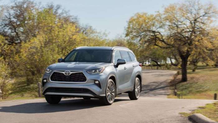 Despite Small Engine, Owners Say 2023 Toyota Highlander Feels “Quick”