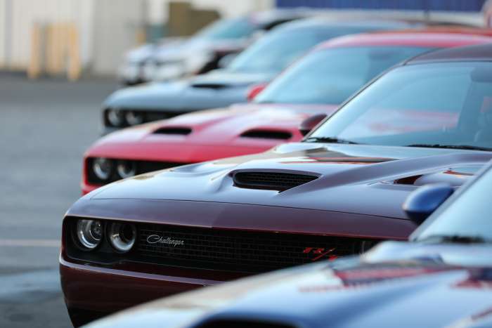 2019 Dodge Challengers at Spring Fest 14 in Pomona, California