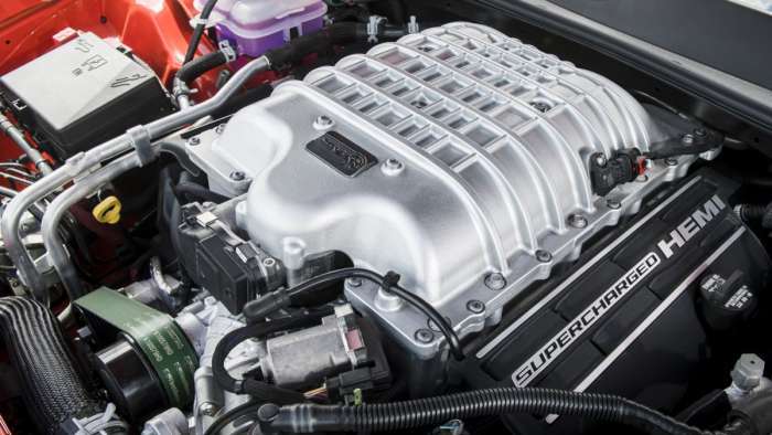 2020 Dodge Challenger SRT Super Stock Engine