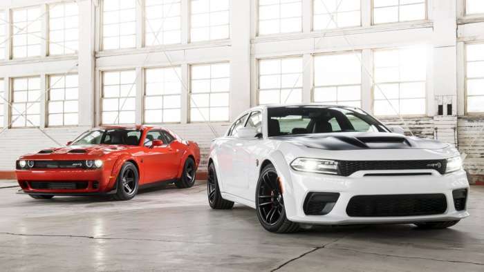 2020 Dodge Challenger SRT Super Stock and Hellcat Charger