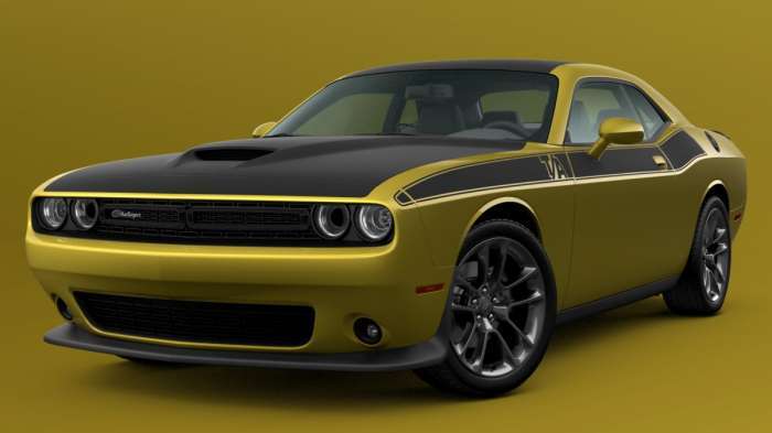 2021 Dodge Challenger T/A in Gold Rush