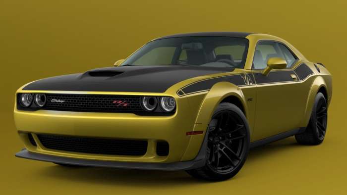 2021 Dodge Challenger T/A 392 in Gold Rush