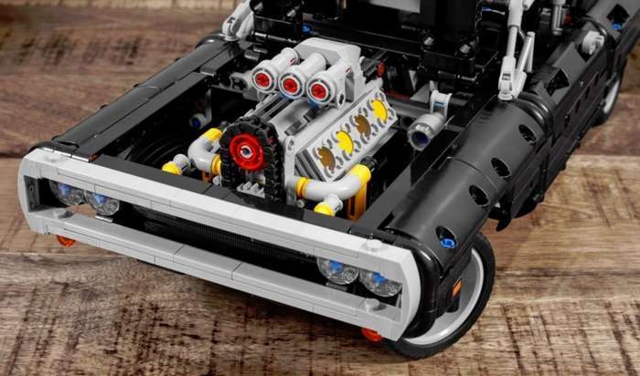 Lego Dodge Charger Engine 