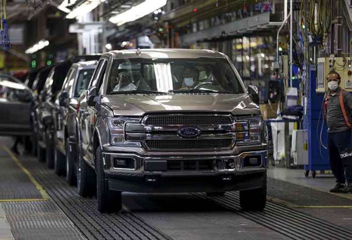 Dearborn Truck Plant completed 2020 F-150