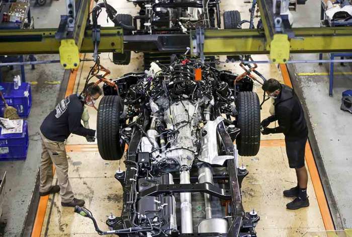 F-150 truck assembly