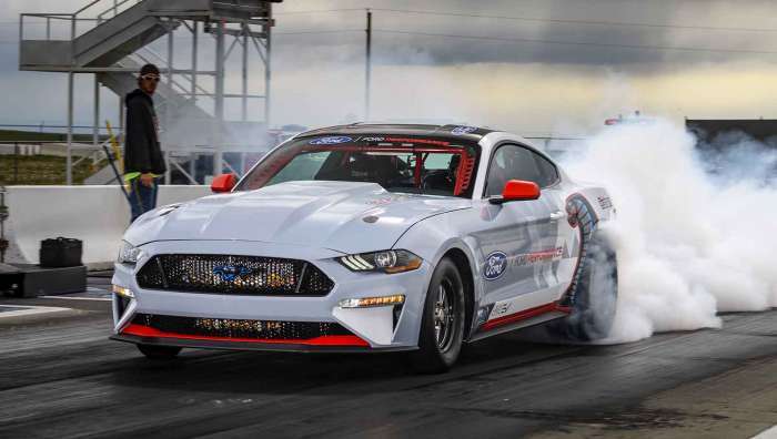 All-electric Ford Mustang Cobra prototype