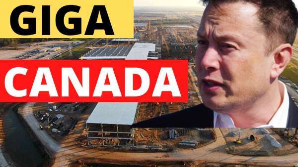 Elon Musk Teases Canadian Gigafactory for Tesla