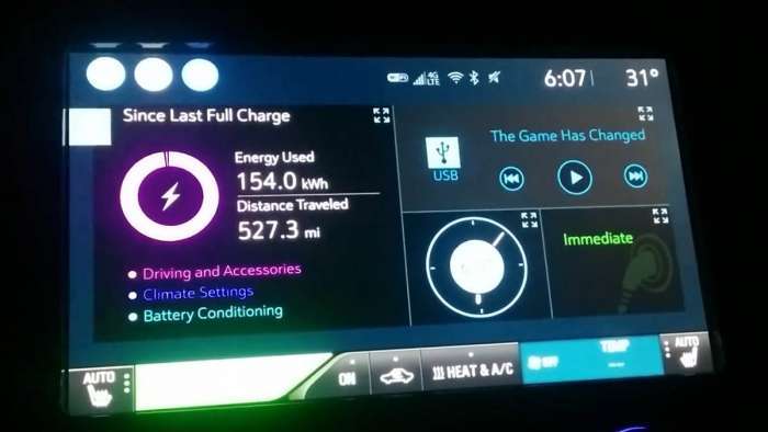 Chevy Bolt EV End of First 500 Mile Trip