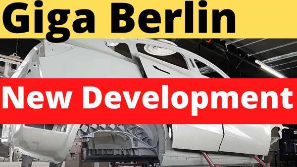 Tesla Giga Berlin new update