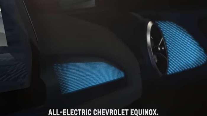 Equinox EV backlighting