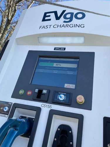 EVGo Level 3 charging station