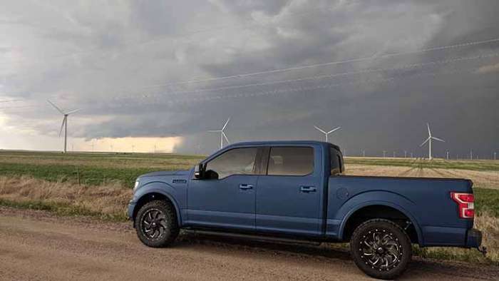 2018 Ford F-150 XLT storm chasing