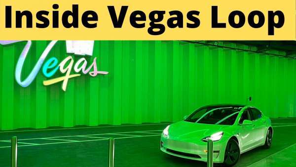 Tesla Vehicle Inside The Boring Company