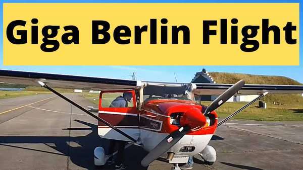 Flying over Tesla's Berlin Gigafactory