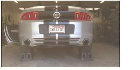 Ford Mustang GT 500 Exhaust